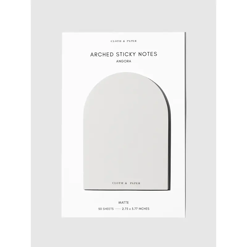 Arched Sticky Notes
