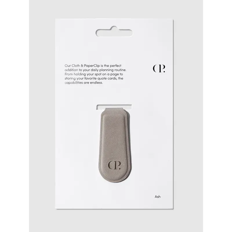Cloth & PaperClip | Smooth Leather