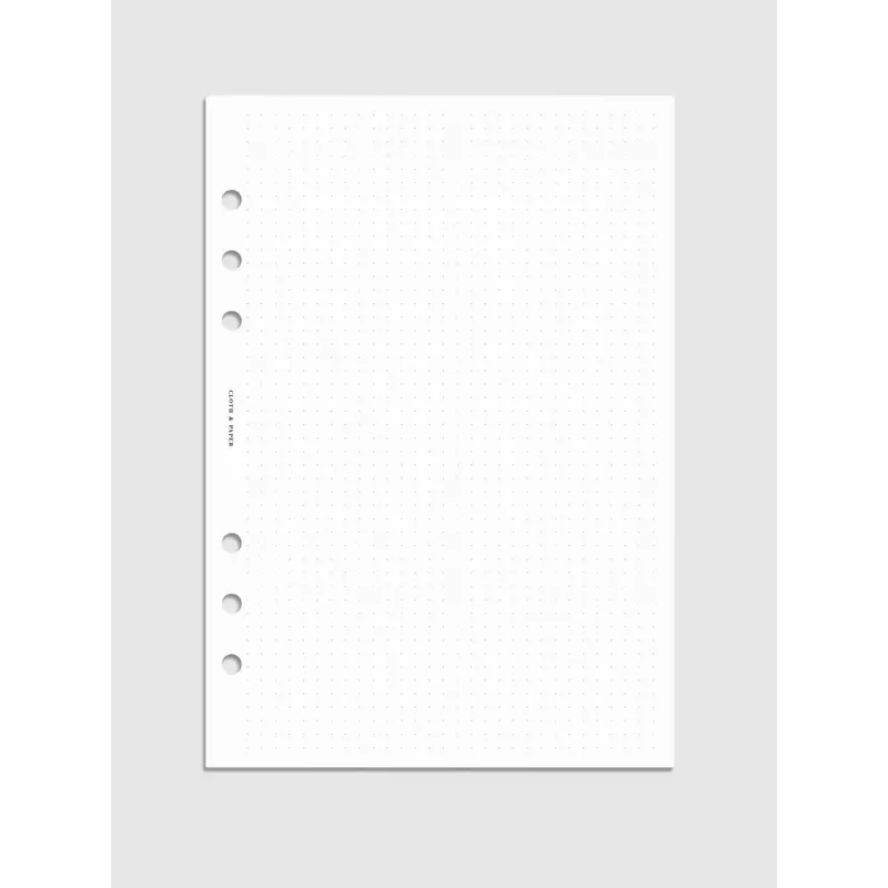 Dot Grid Planner Inserts