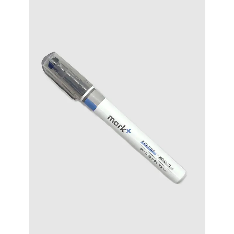 Kokuyo Mark+ Two Tone Highlighter | Gray Type