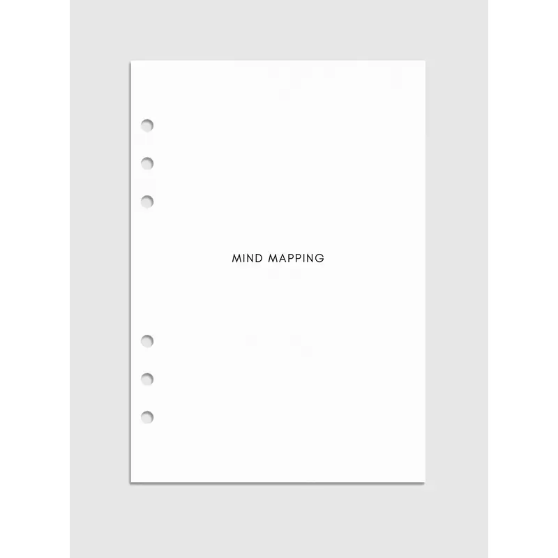 Last Call | Mind Mapping Planner Inserts