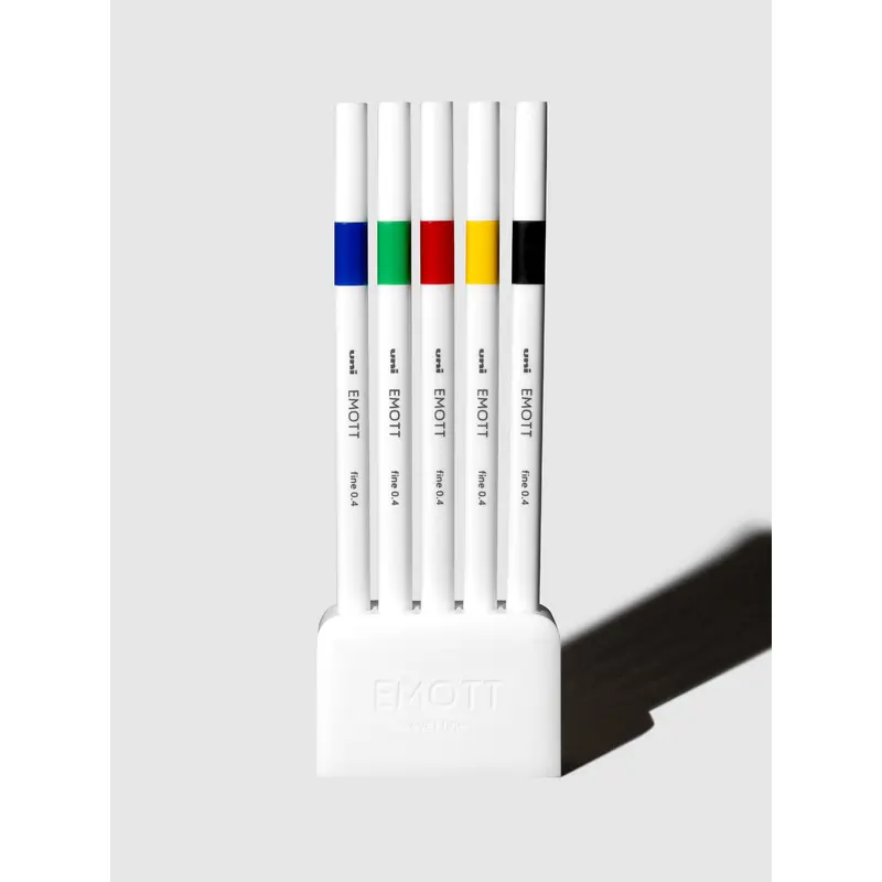 Uni EMOTT Ever Fine | 5 Color Set