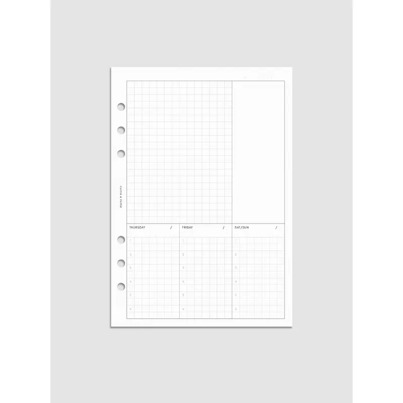 Ivy Lee Priority Planner Inserts