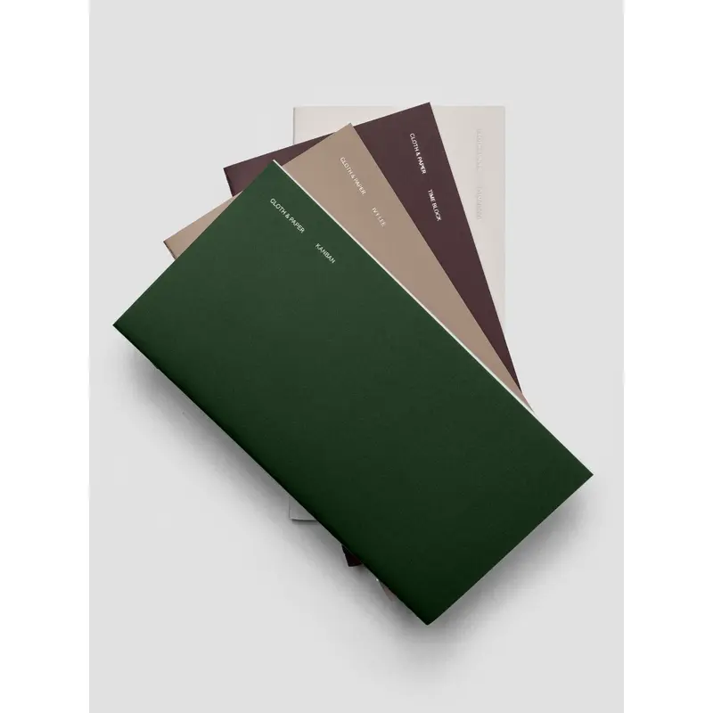 Planning Methods Travel Notebook Set | A5 Slim